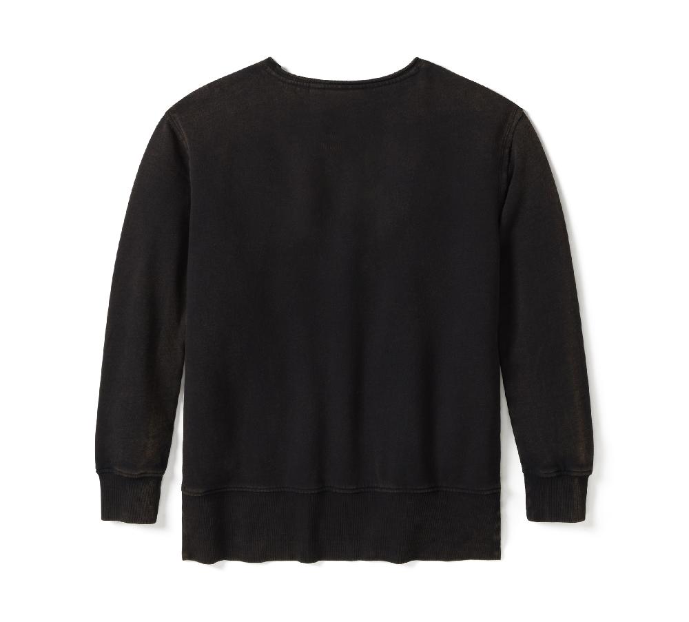 Harley Women's Lowrider Sunset Oversized Crew