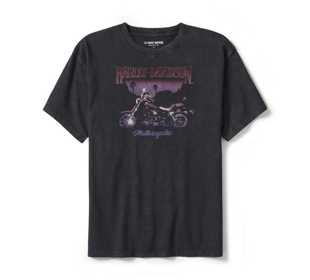 harley Women's Lowrider Sunset Oversized Tee