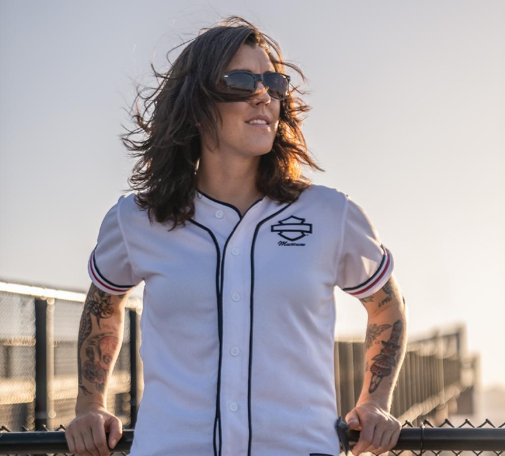 Harley Women's Museum Baseball Jersey