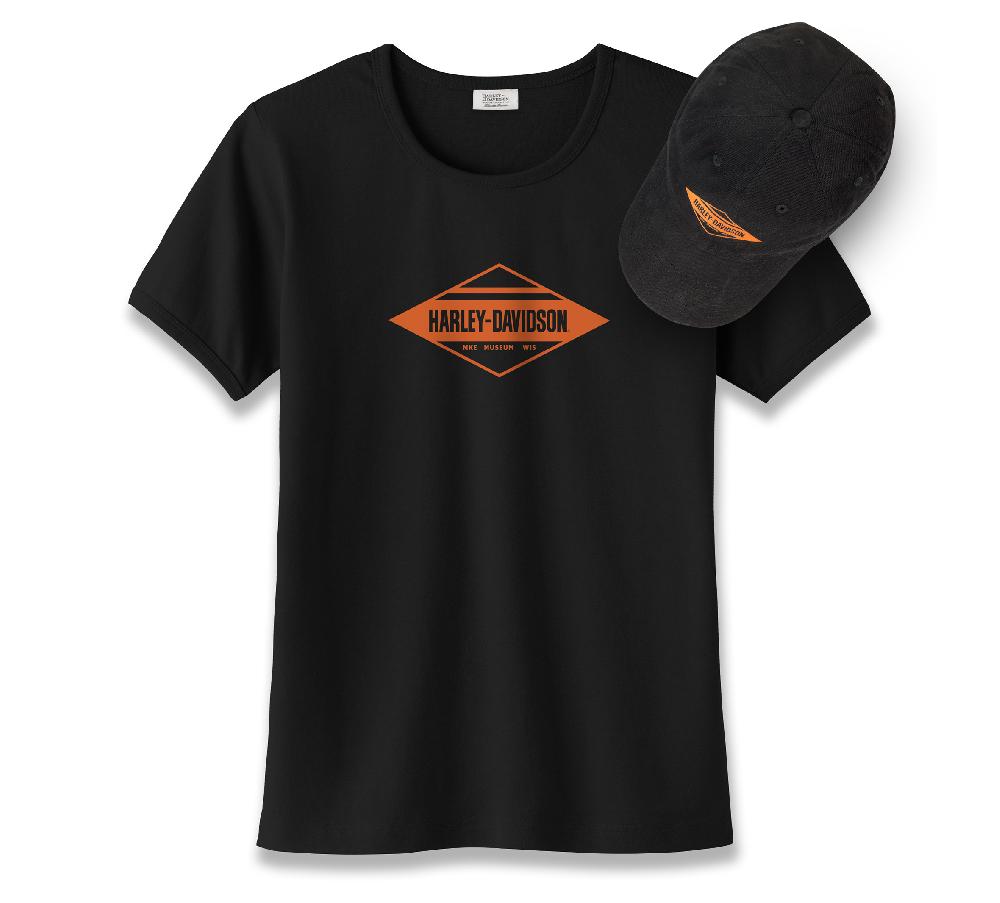 Harley Women's Short Sleeve Diamond Bundle