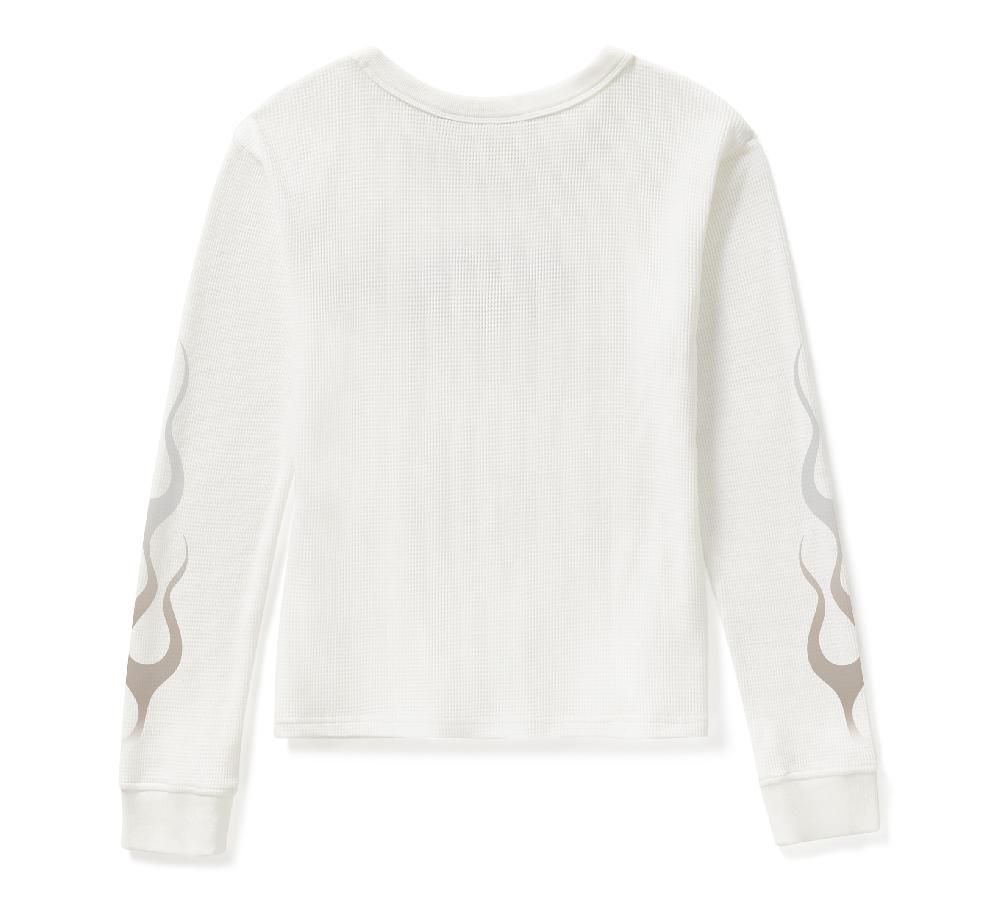 Harley Women's Vintage Flames Knit Top