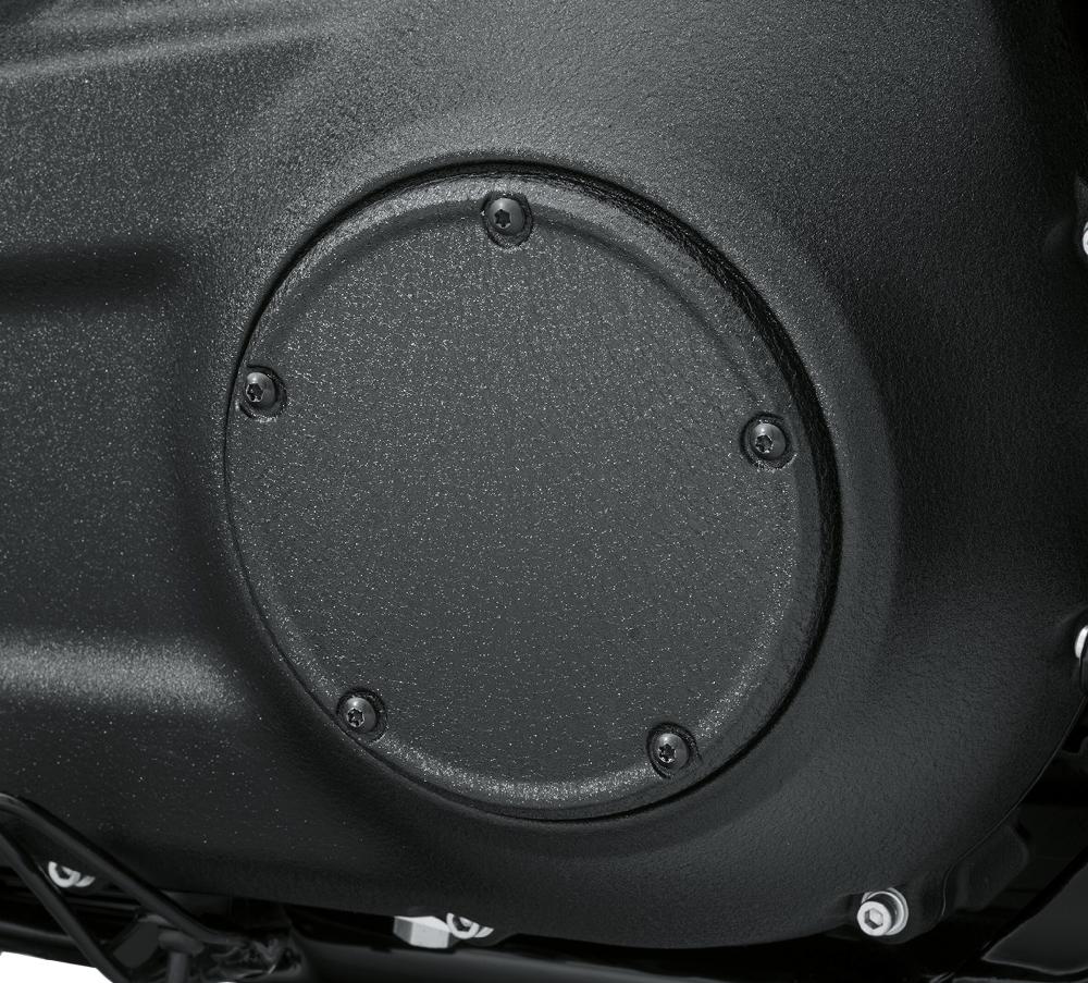 Harley Wrinkle Black Narrow-Profile Derby Cover