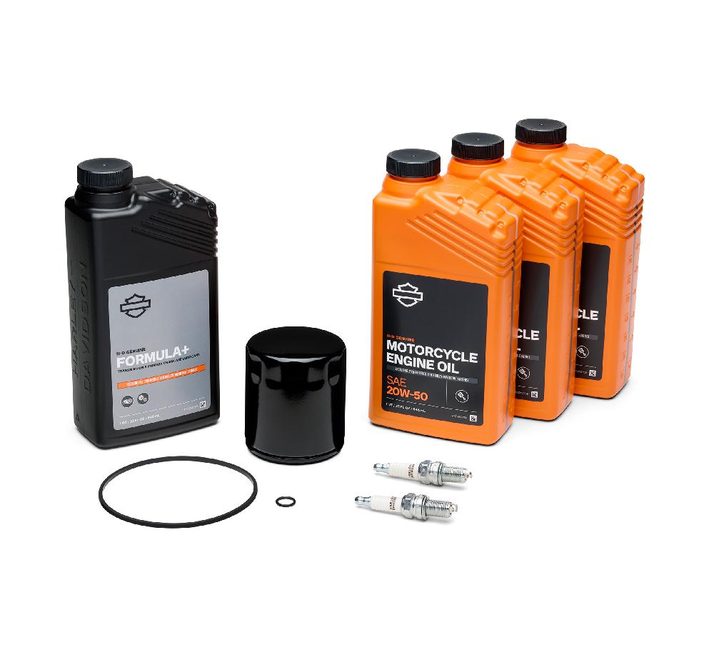 harley XL 20W50/Formula+ Tune Up Kit – Black Filter