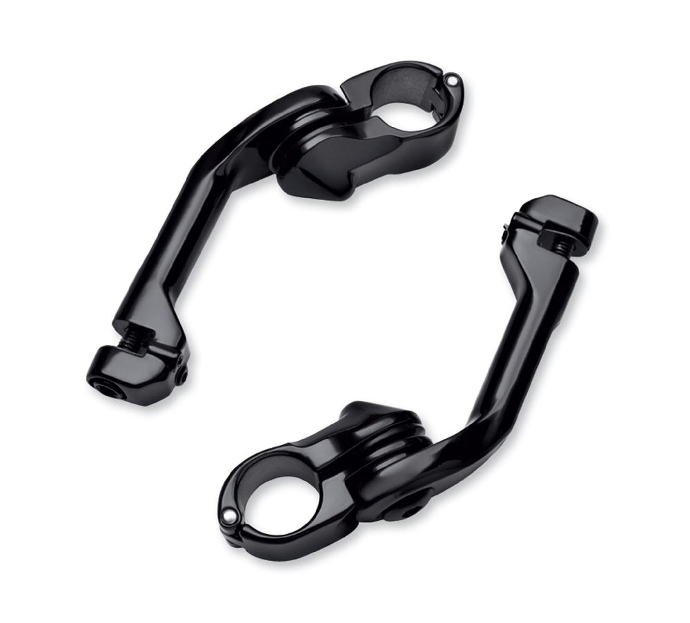harley Long Angled Adjustable Highway Peg Mount Kit