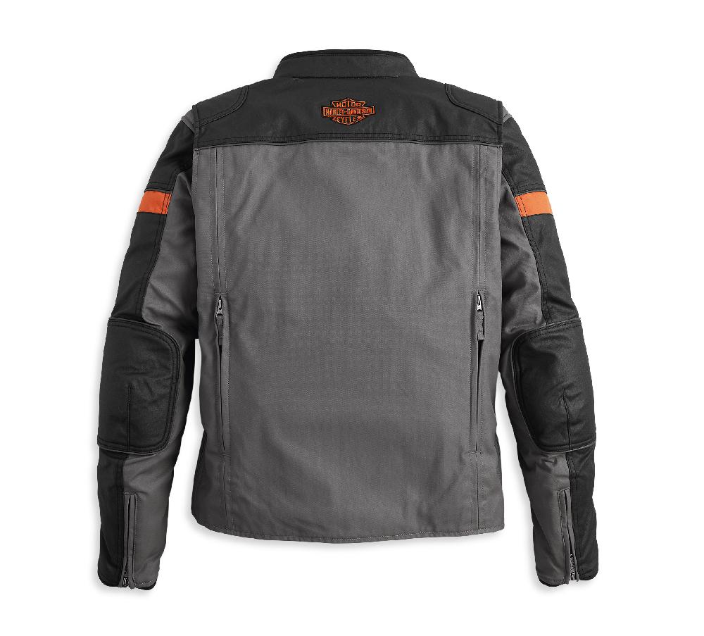 Harley Men's Amalgam Textile Triple Vent System Riding Jacket
