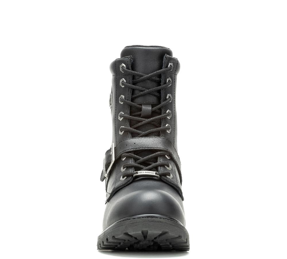 Harley Men's Faded Glory Waterproof Leather Skull Riding Boot
