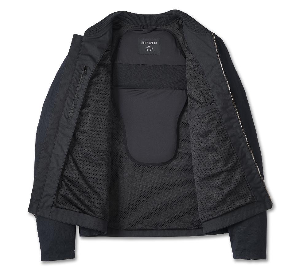 Harley Men's H-D Flex Layering System Bomber Riding Jacket Outer Layer - Tall
