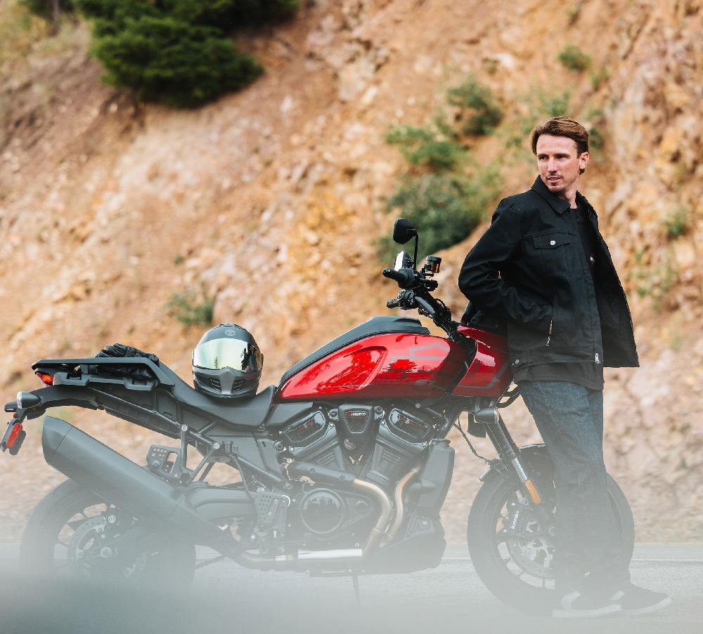 Harley Men's H-D Flex Layering System Trucker Riding Jacket