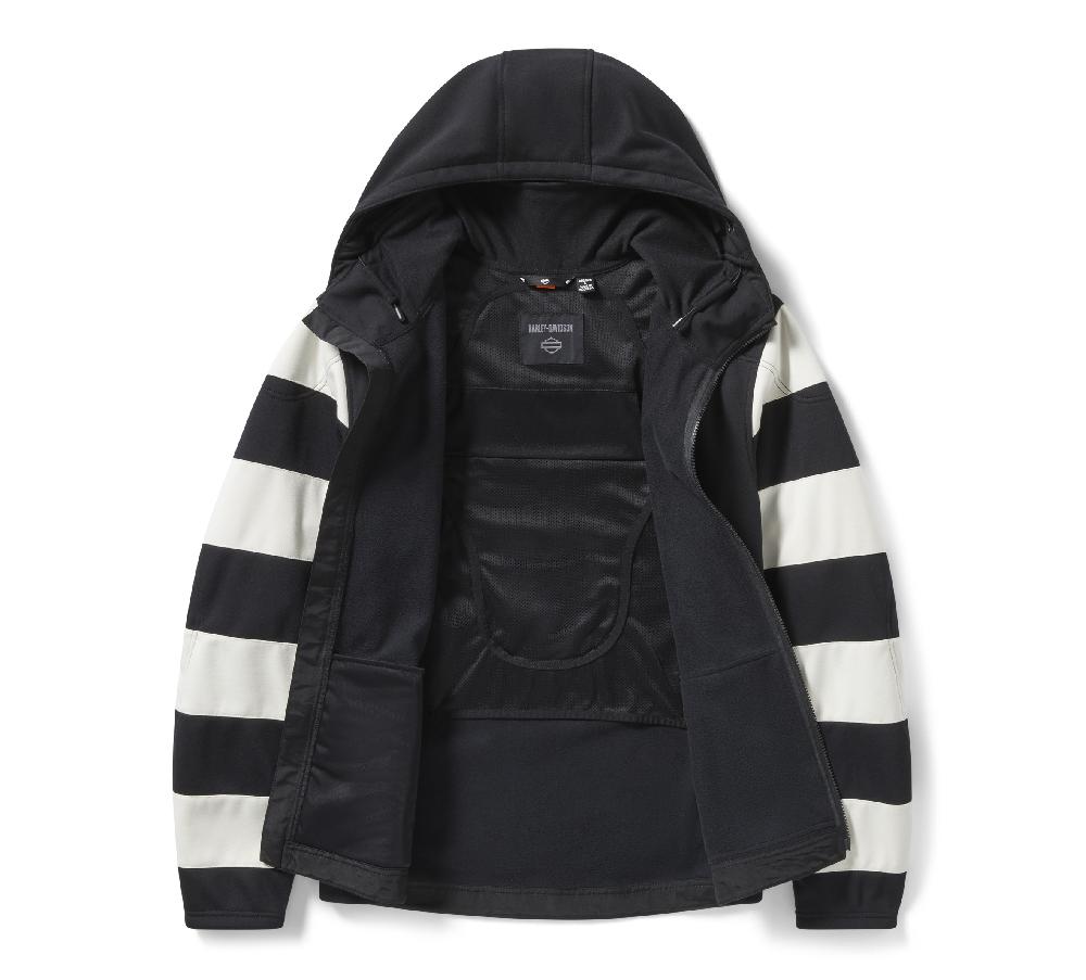 Harley Men's H-D® Breakout Deflector 2.0 Hooded Riding Fleece