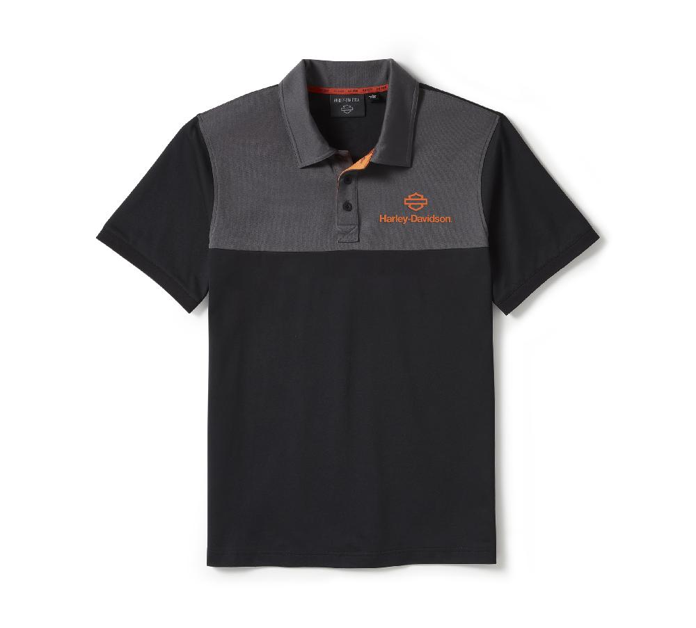 harley Men's H-D® TECH Coolmax® Short Sleeve Polo