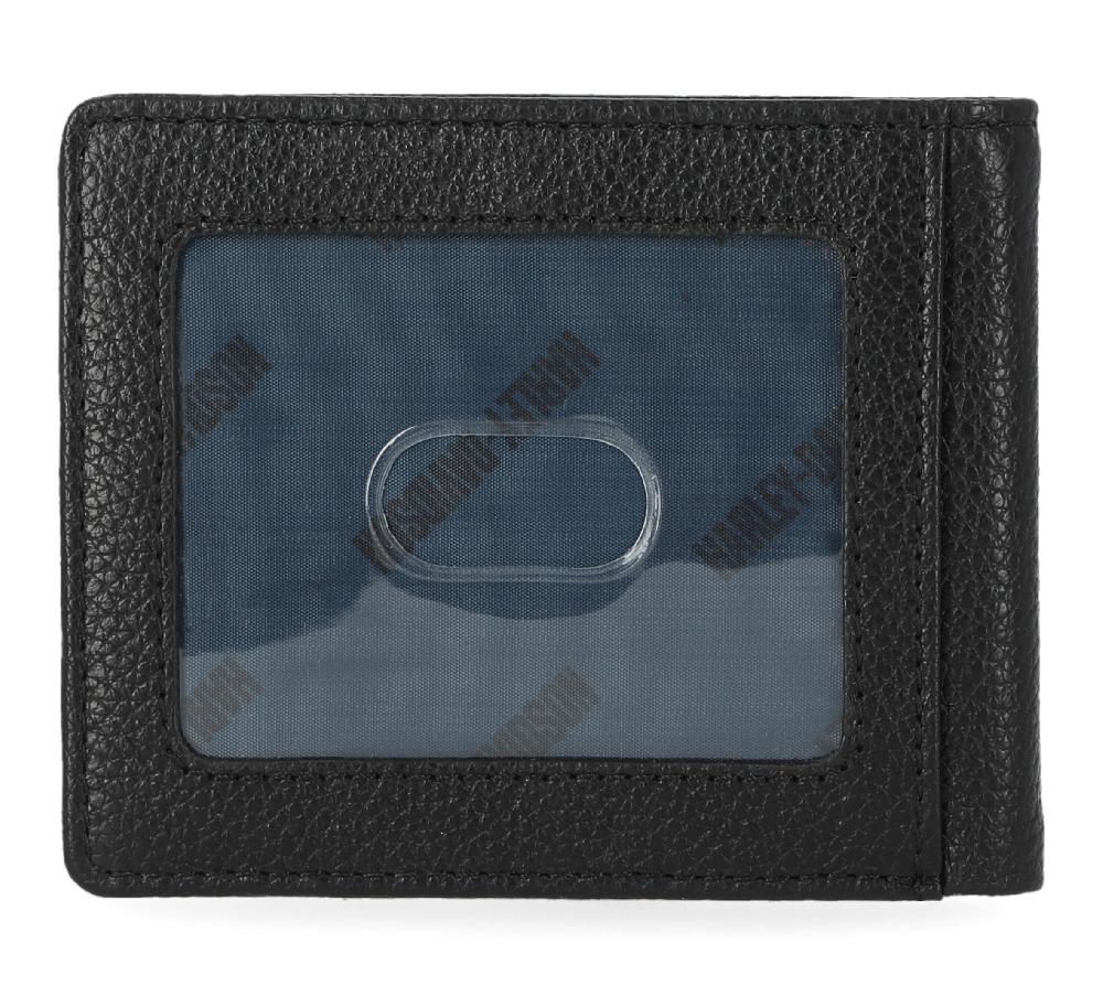 Harley Men's Pebble Classic Eagle Leather Billfold Wallet