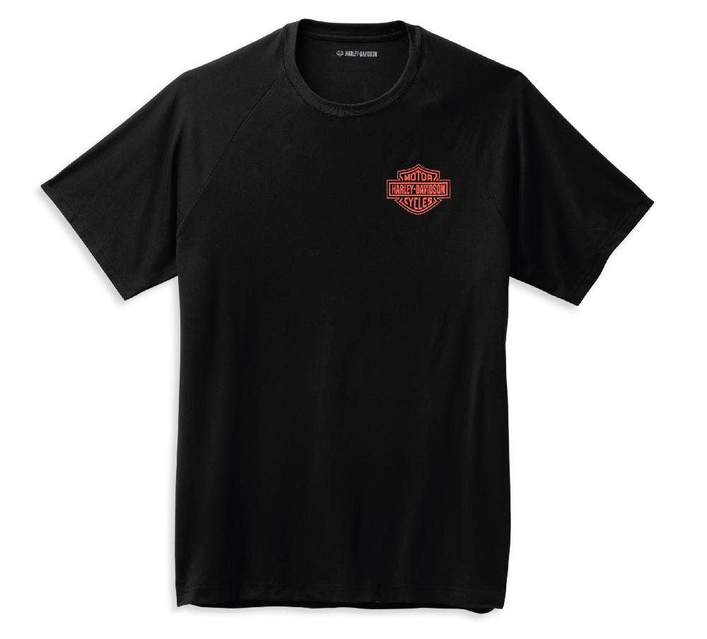 harley Men's Performance Bar & Shield Short Sleeve Tee