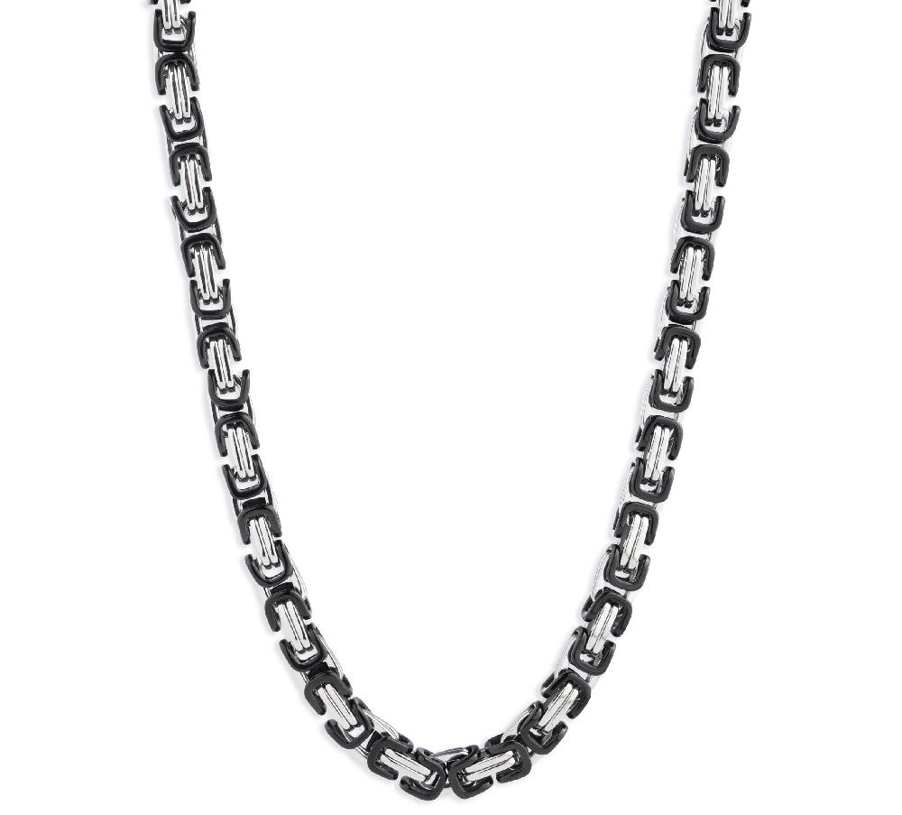 harley Men's Twotone Interlocked Link 22" Chain Necklace