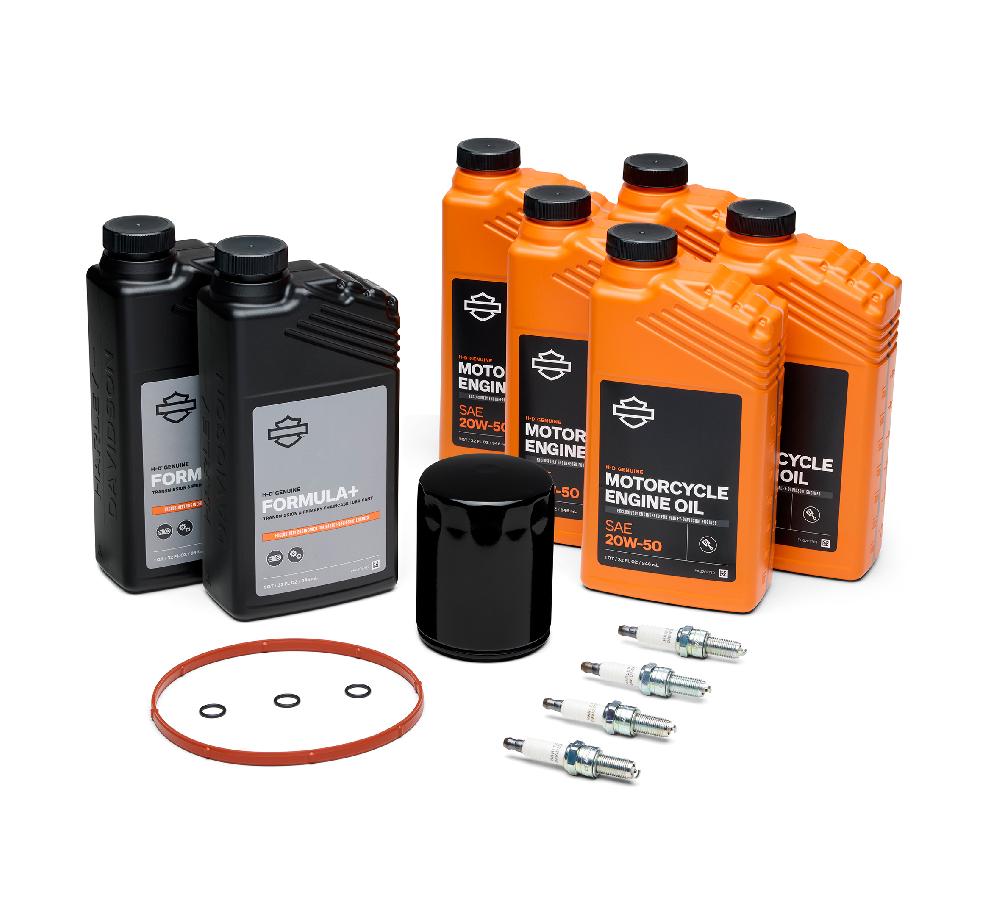 harley Milwaukee-Eight 20W50/Formula+ Tune Up Kit – Black Filter