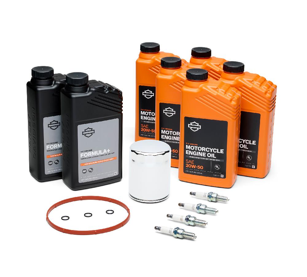 harley Milwaukee-Eight 20W50/Formula+ Tune Up Kit – Chrome Filter