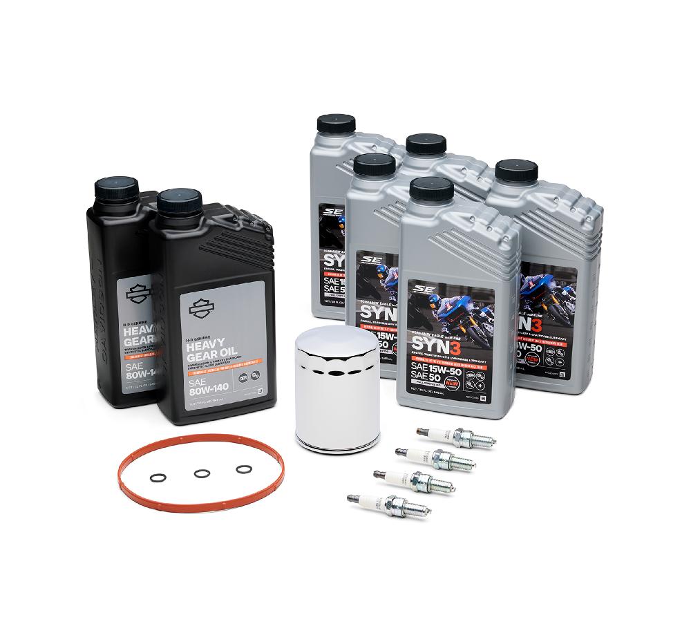 harley Milwaukee-Eight SYN3 Tune Up Kit – Chrome Filter