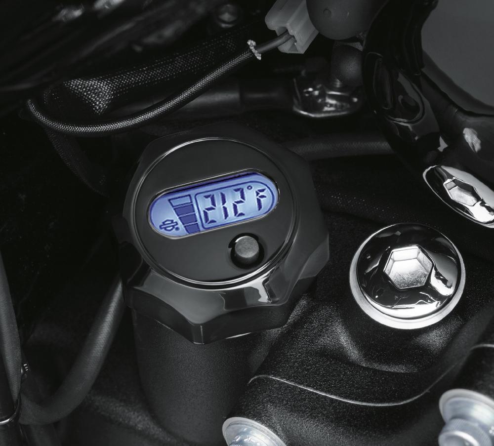 Harley Oil Level And Temperature Dipstick With Lighted LCD Readout
