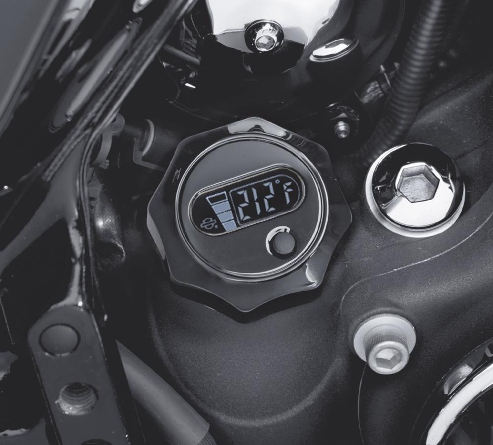 Harley Oil Level And Temperature Dipstick With Lighted LCD Readout