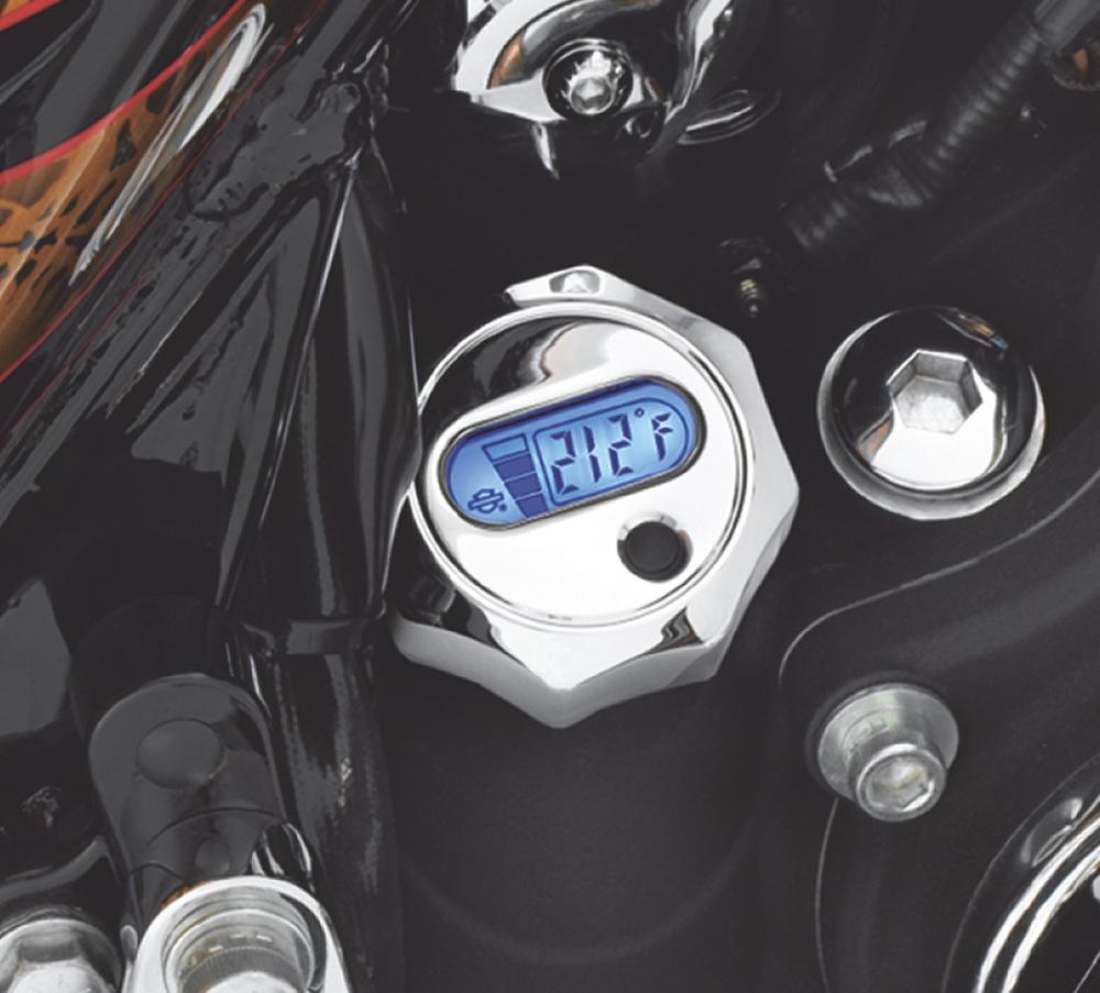 Harley Oil Level And Temperature Dipstick With Lighted LCD Readout