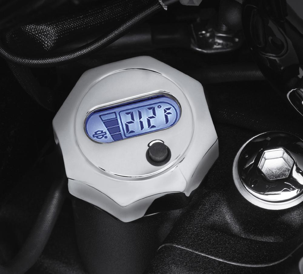 Harley Oil Level And Temperature Dipstick With Lighted LCD Readout