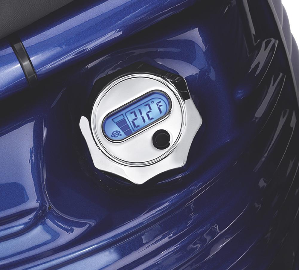 Harley Oil Level And Temperature Dipstick With Lighted LCD Readout