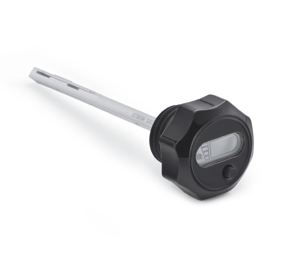 harley Oil Level and Temperature Dipstick with Lighted LCD Readout