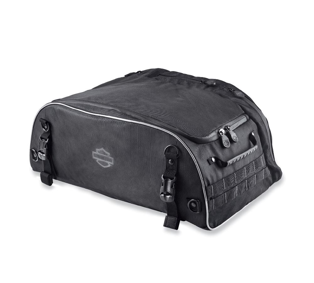 harley Onyx Premium Luggage Collapsible Tour-Pak Rack Bag
