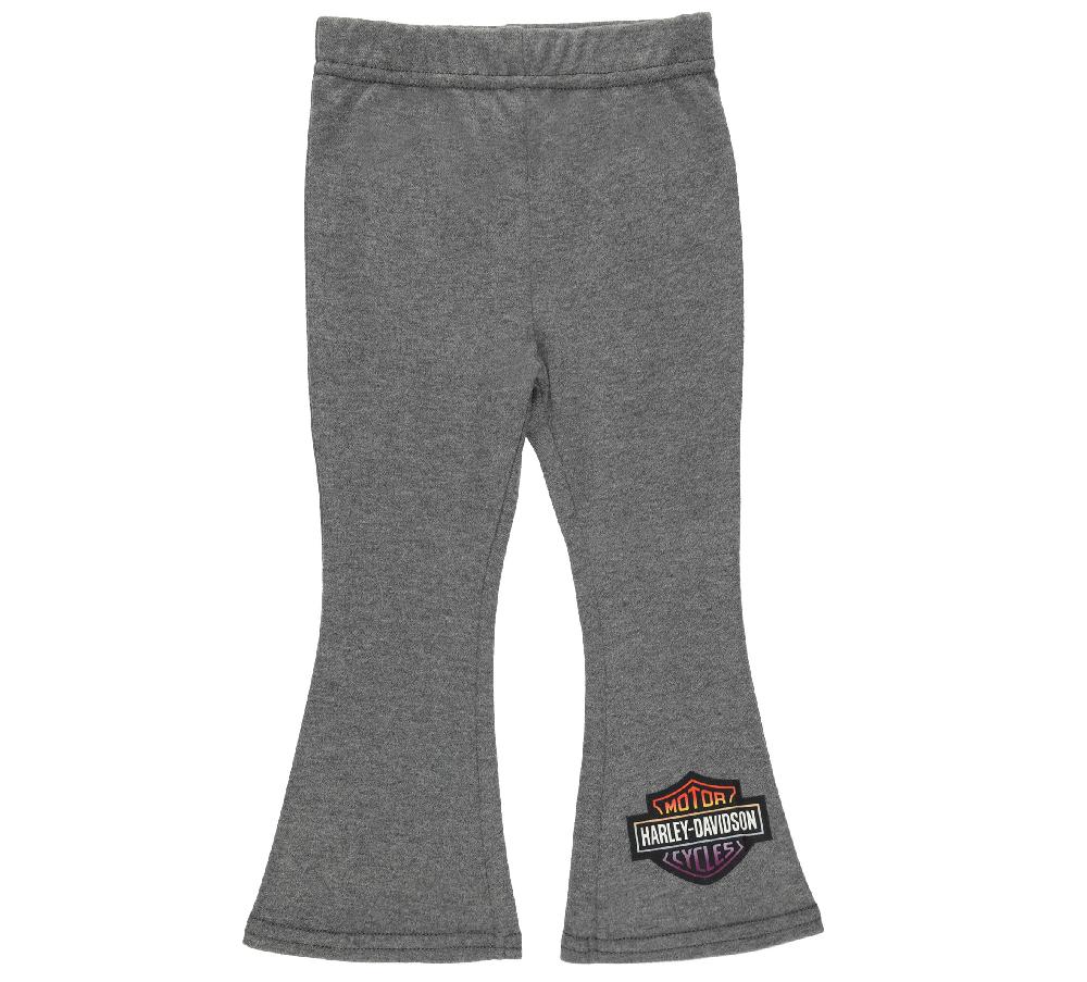 Harley Pants - Infant Girls Rib Legging & Knit Flare Pant Set