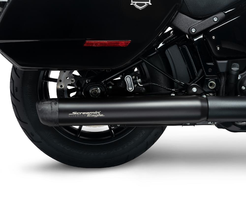 harley Screamin' Eagle Extreme Flow Titanium Slip-On Muffler