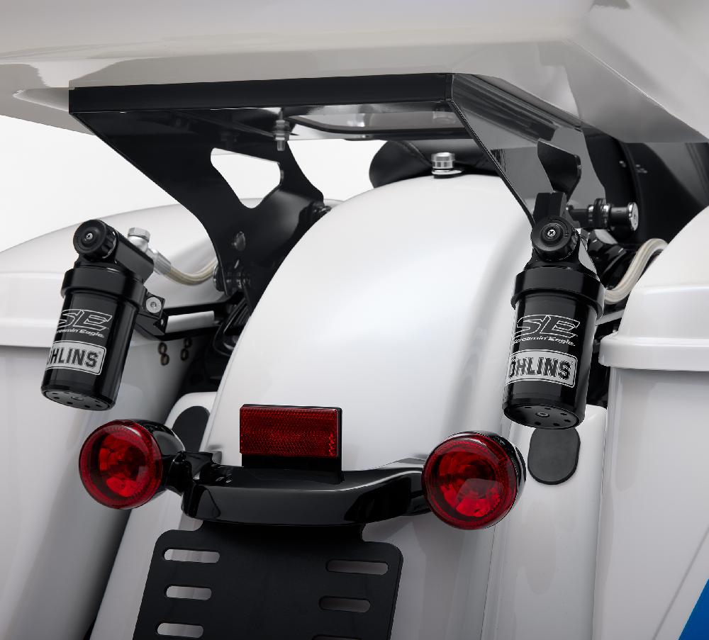 Harley Screamin' Eagle/Öhlins Remote Reservoir Rear Shocks