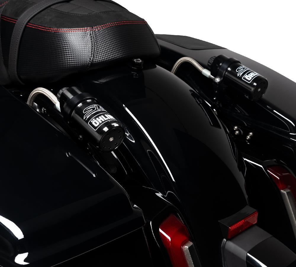 harley Screamin' Eagle/Öhlins Remote Reservoir Rear Shocks