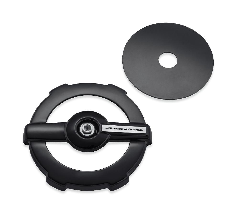 harley Screamin' Eagle Round Air Cleaner Cover - Ratchet