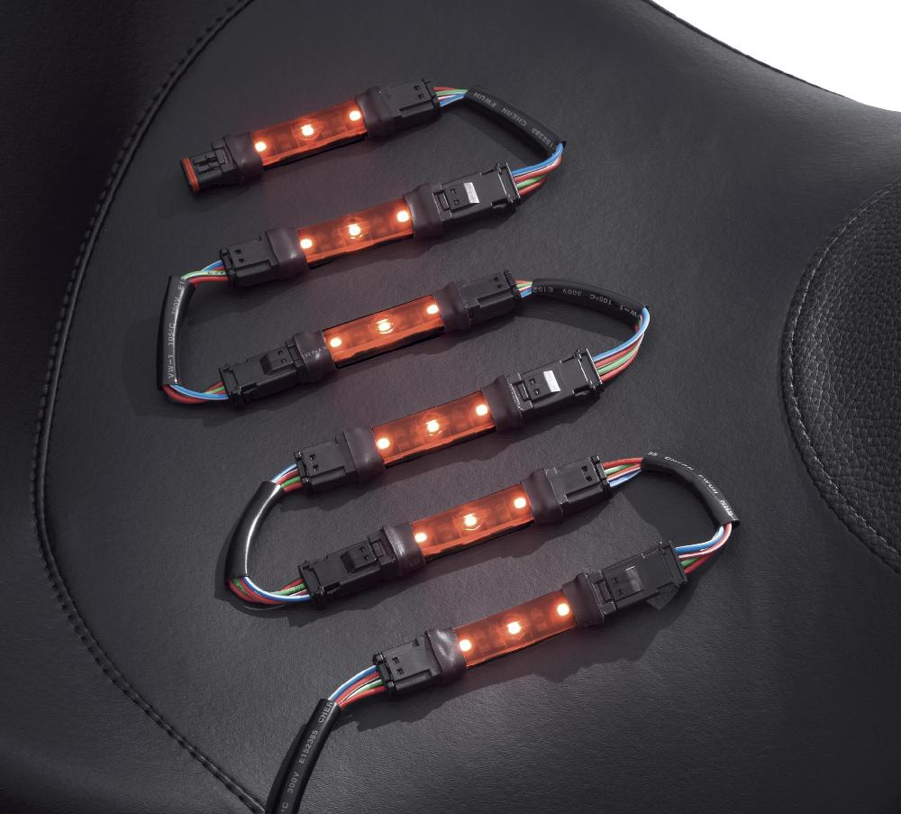 Harley Spectra Glo LED Light Pod 6-Lamp Starter Kit