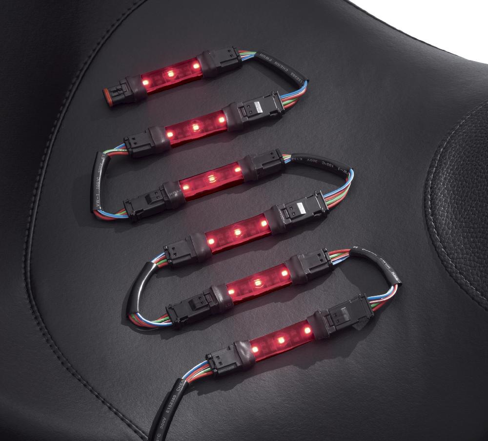 harley Spectra Glo LED Light Pod 6-Lamp Starter Kit