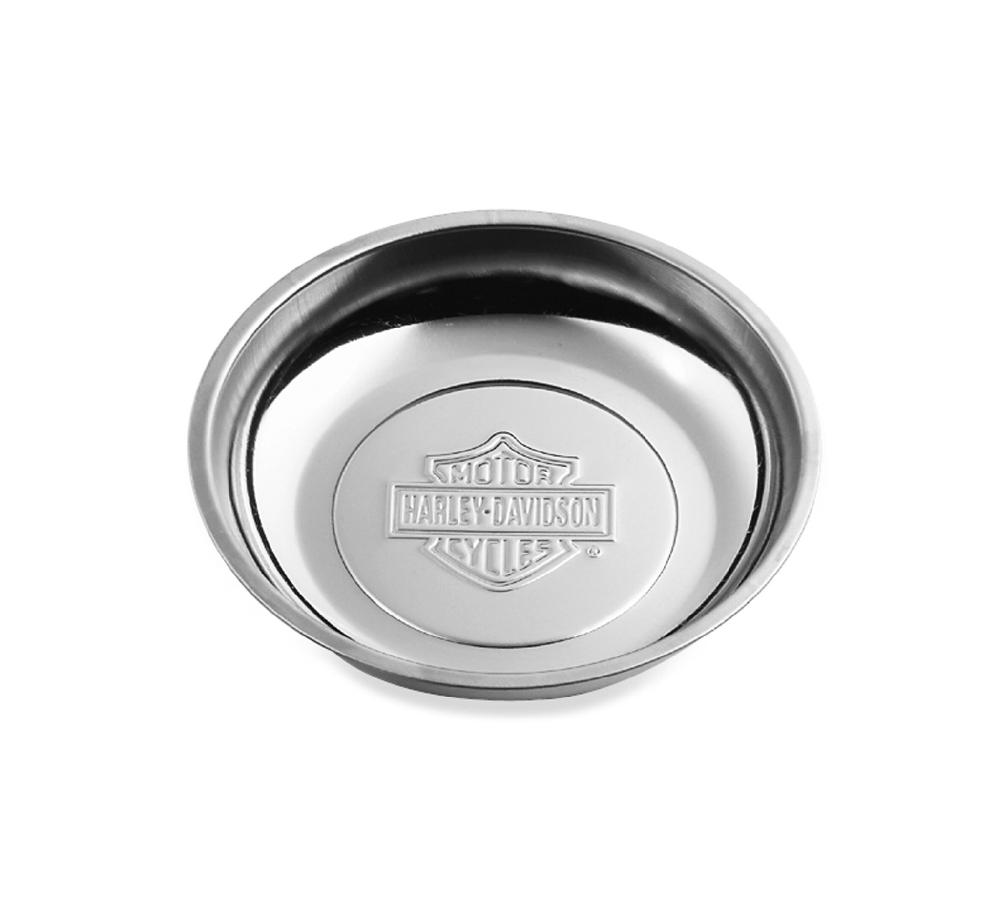 harley Stainless Steel 6 in. Tray with Magnetic Base