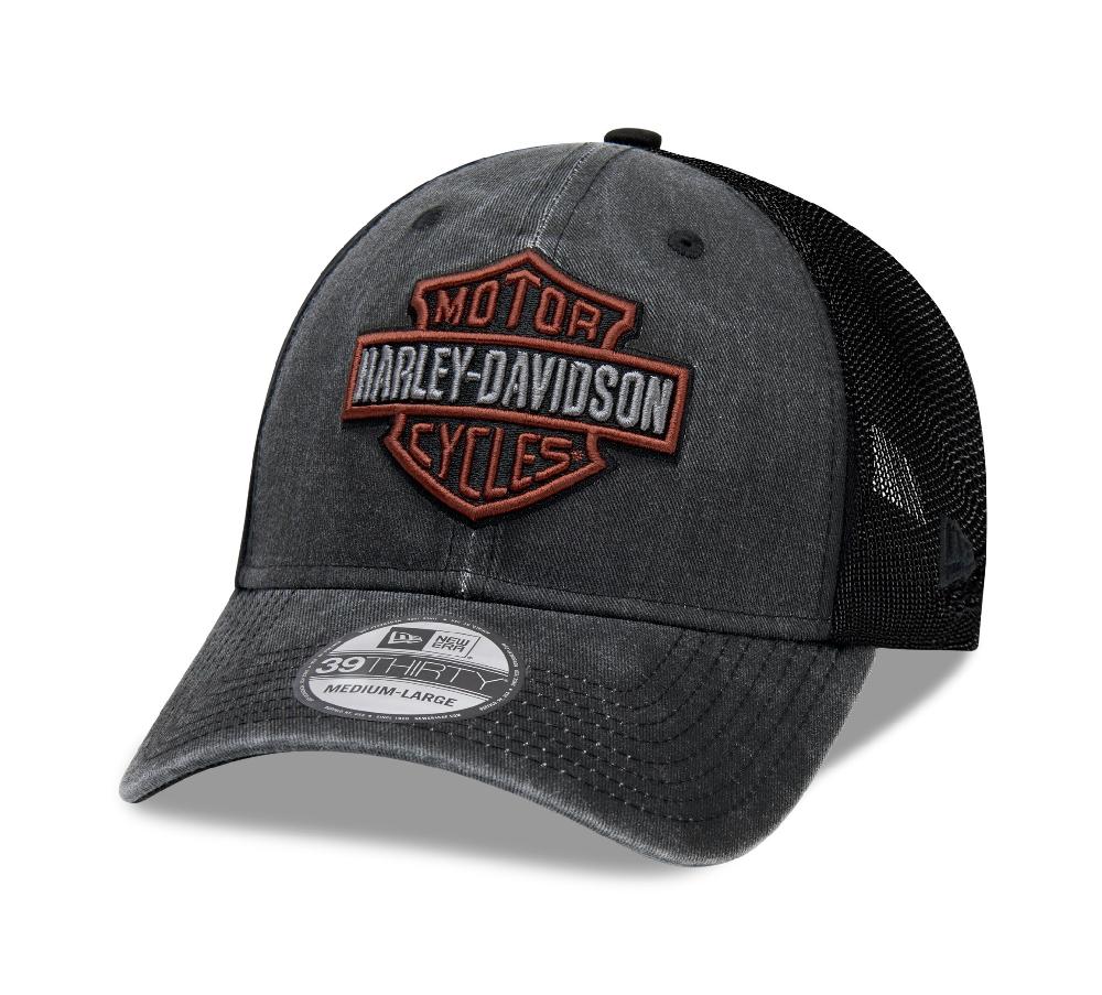 harley Washed Colorblock Fitted 39THIRTY Baseball Hat