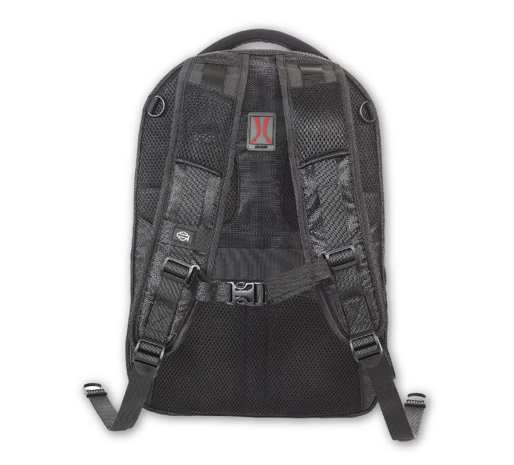 Harley Willie G Logo Renegade II Backpack With USB Port