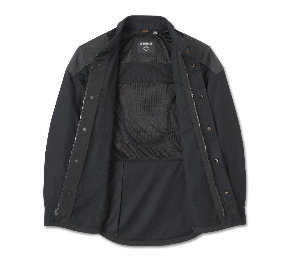 Harley Willie G Skull Graphic Operative 2.0 Riding Shirt Jacket