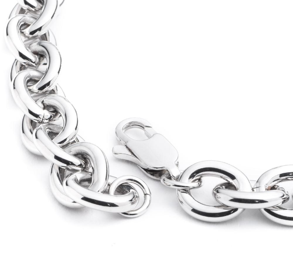 Harley Women's Bar And Shield Plaque Chain Bracelet