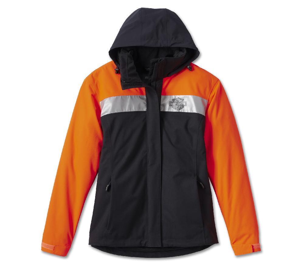 Harley Women's Full Speed II Waterproof Rain Jacket