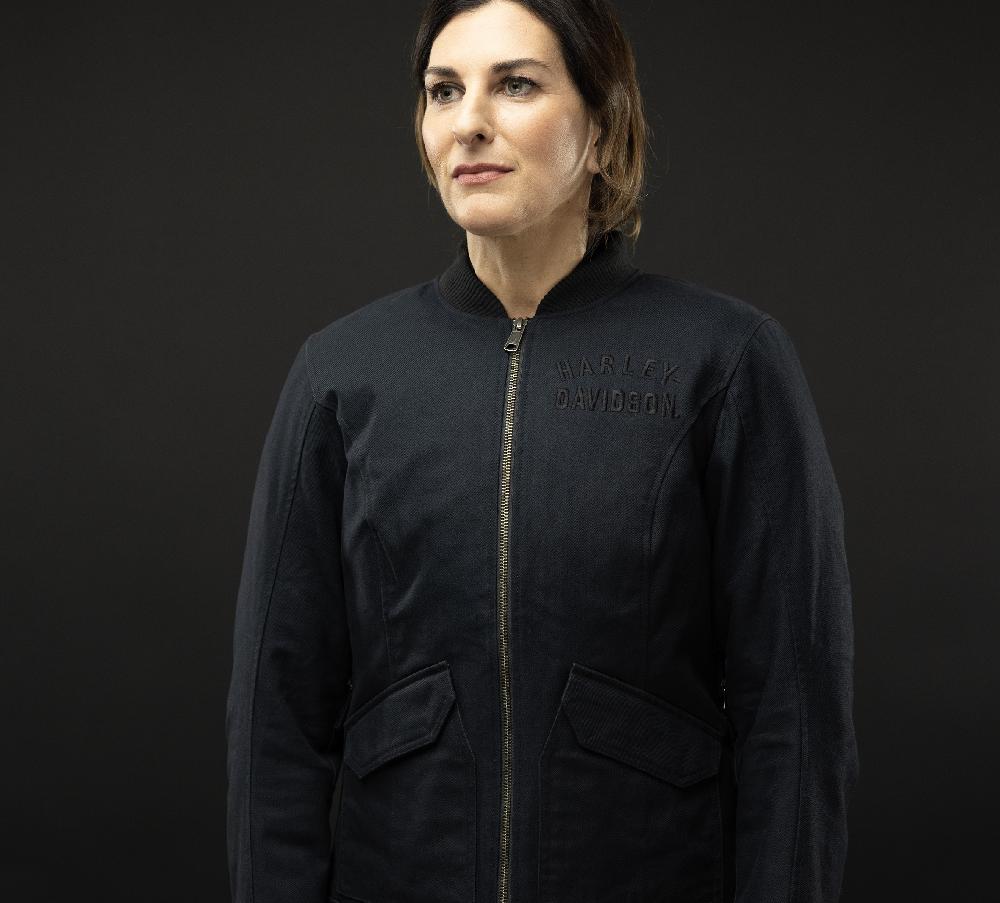 Harley Women's H-D Flex Layering System Bomber Riding Jacket Outer Layer