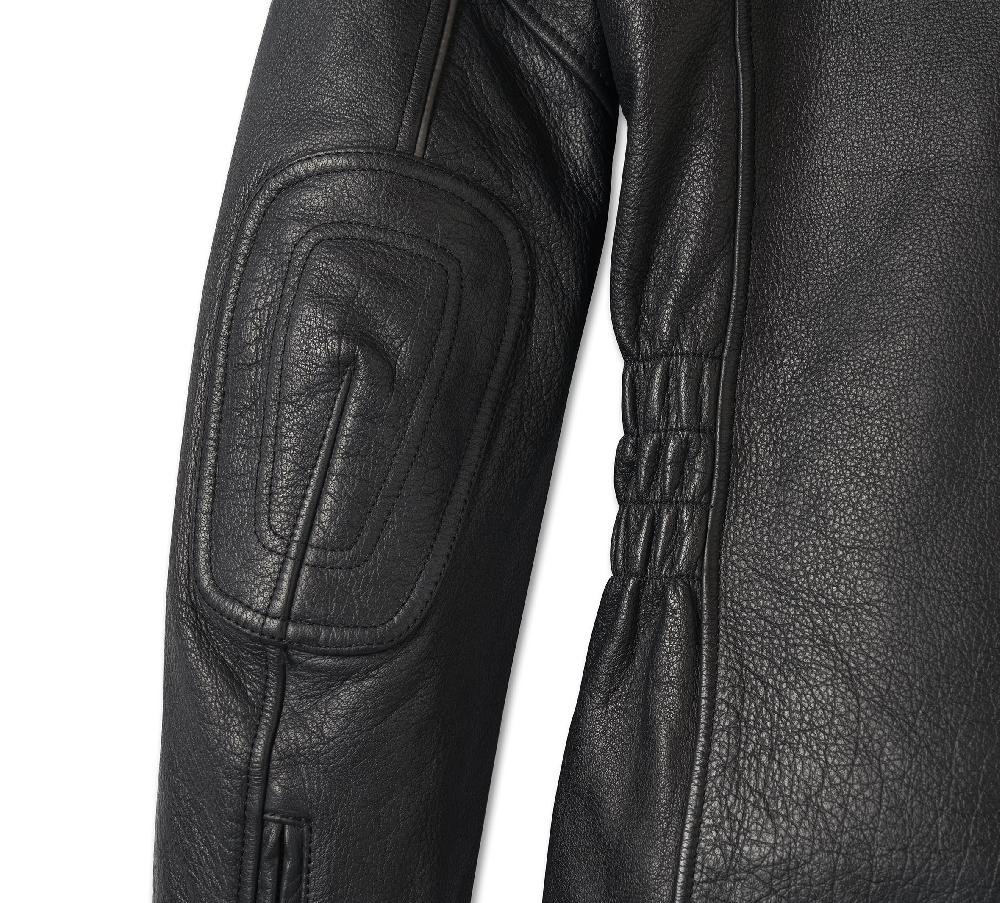 Harley Women's H-D Flex Layering System Captains Leather Jacket Outer Layer