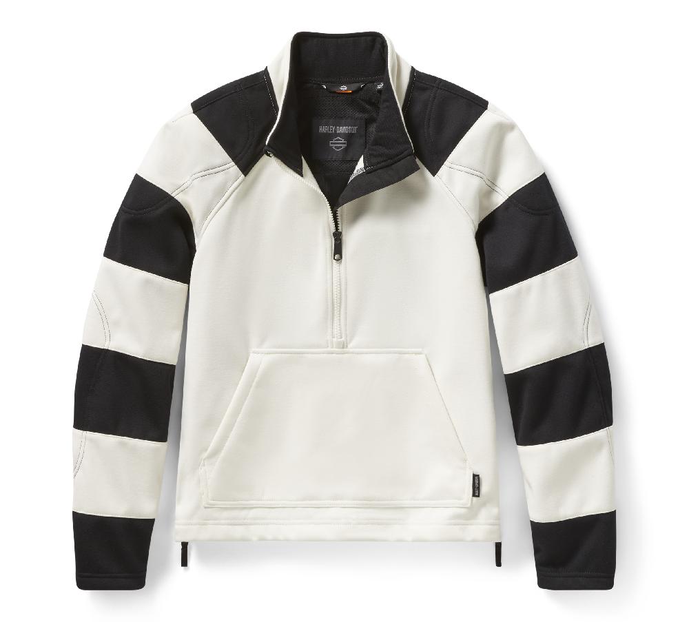 harley Women's H-D® Breakout Deflector Half Zip Riding Fleece