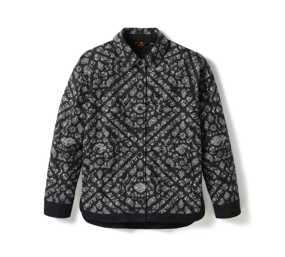 harley Women's H-D® Operative Smock Riding Shirt Jacket