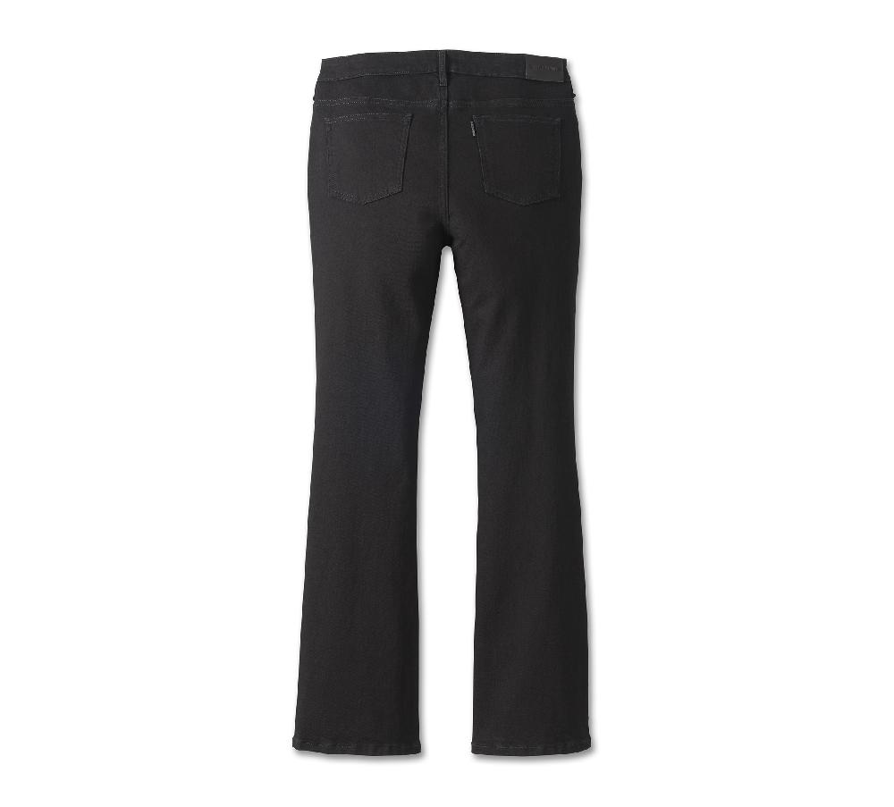 Harley Women's Harley-Davidson High Rise Boot Cut Jeans