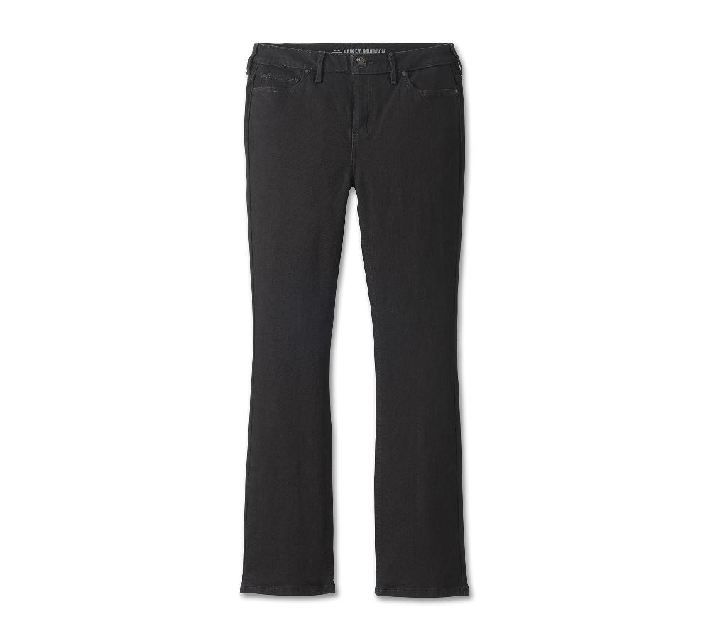 harley Women's Harley-Davidson High Rise Boot Cut Jeans