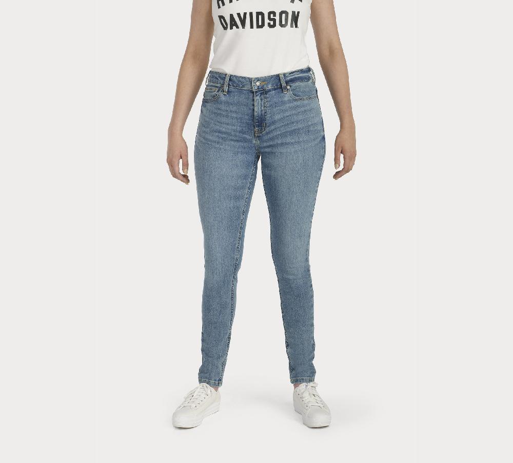 Harley Women's Harley-Davidson High Rise Skinny Jeans