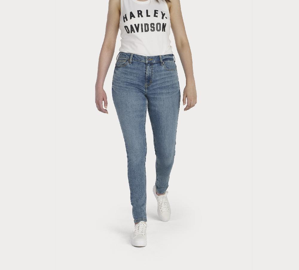 Harley Women's Harley-Davidson High Rise Skinny Jeans