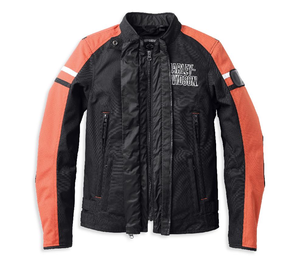 Harley Women's Hazard Waterproof Textile Riding Jacket