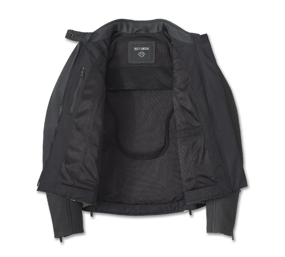 Harley Women's Oracle Waterproof Leather Riding Jacket